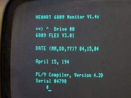 Boot display